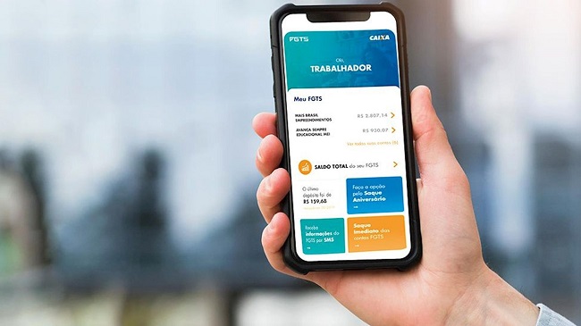· toque em fgts e inss na tela inicial; Extrato Fgts Como Emitir Online Passo A Passo