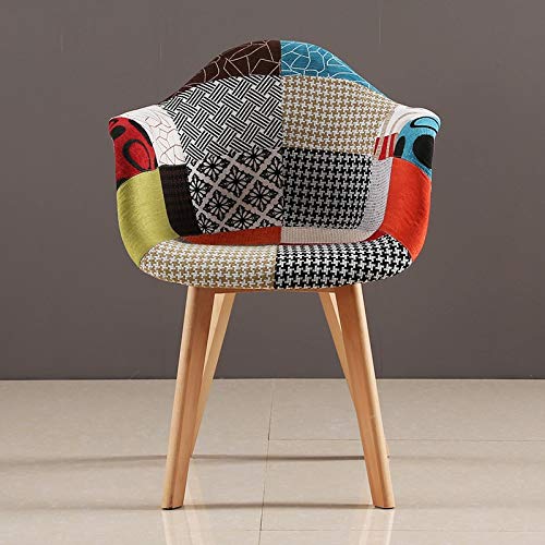 Swiss Bucket Patchwork Dsw Chair by Finch Fox