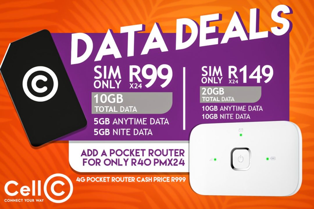 Beste ''data deals'' nou by Cell C