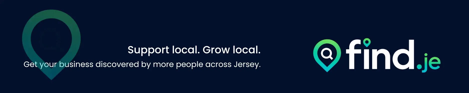 Support local businesses across Jersey with Find.je