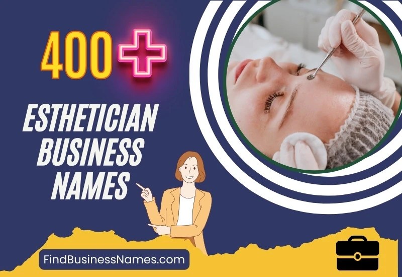 400+ esthetician business names: elevate your beauty brand