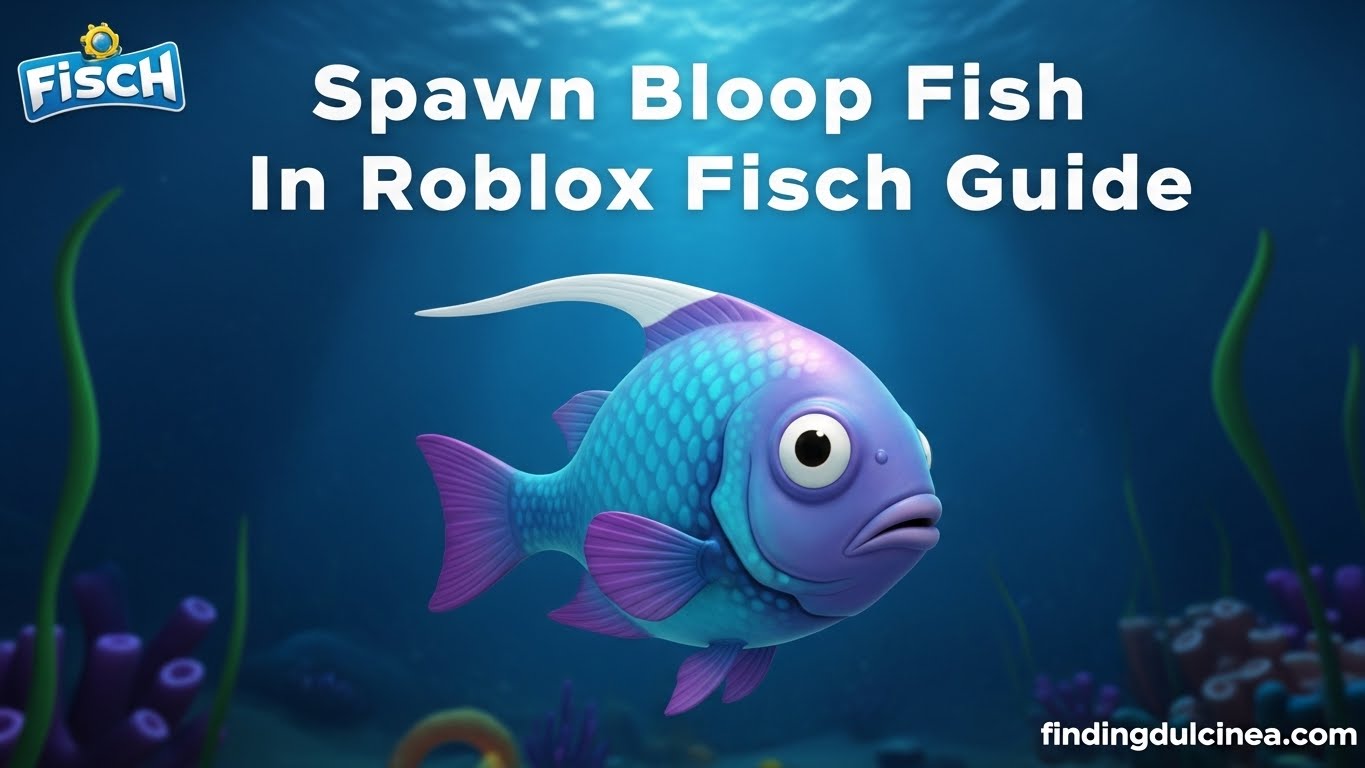 How To Spawn Bloop Fish In Roblox Fisch March 2026 Guide Spawn Bloop Fish In Roblox Fisch Guide 