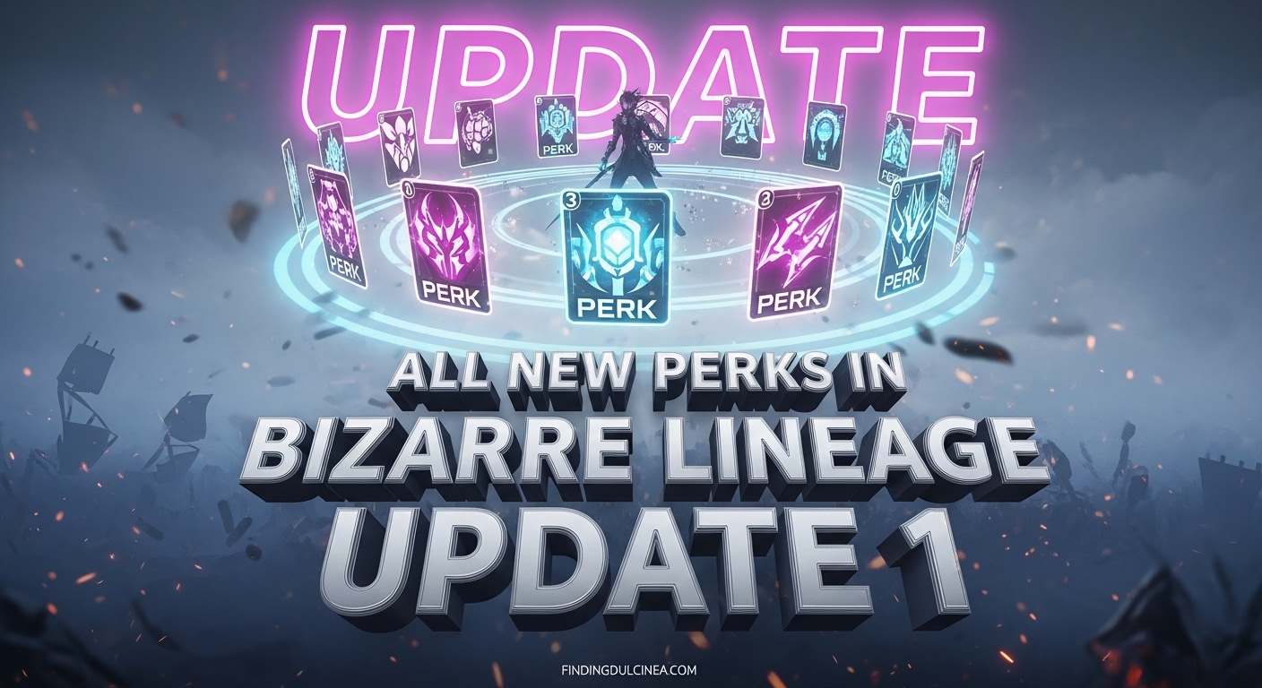 All New Perks In Bizarre Lineage Update 1 August 2026 Complete Guide All New Perks In Bizarre Lineage Update 1 Guide 