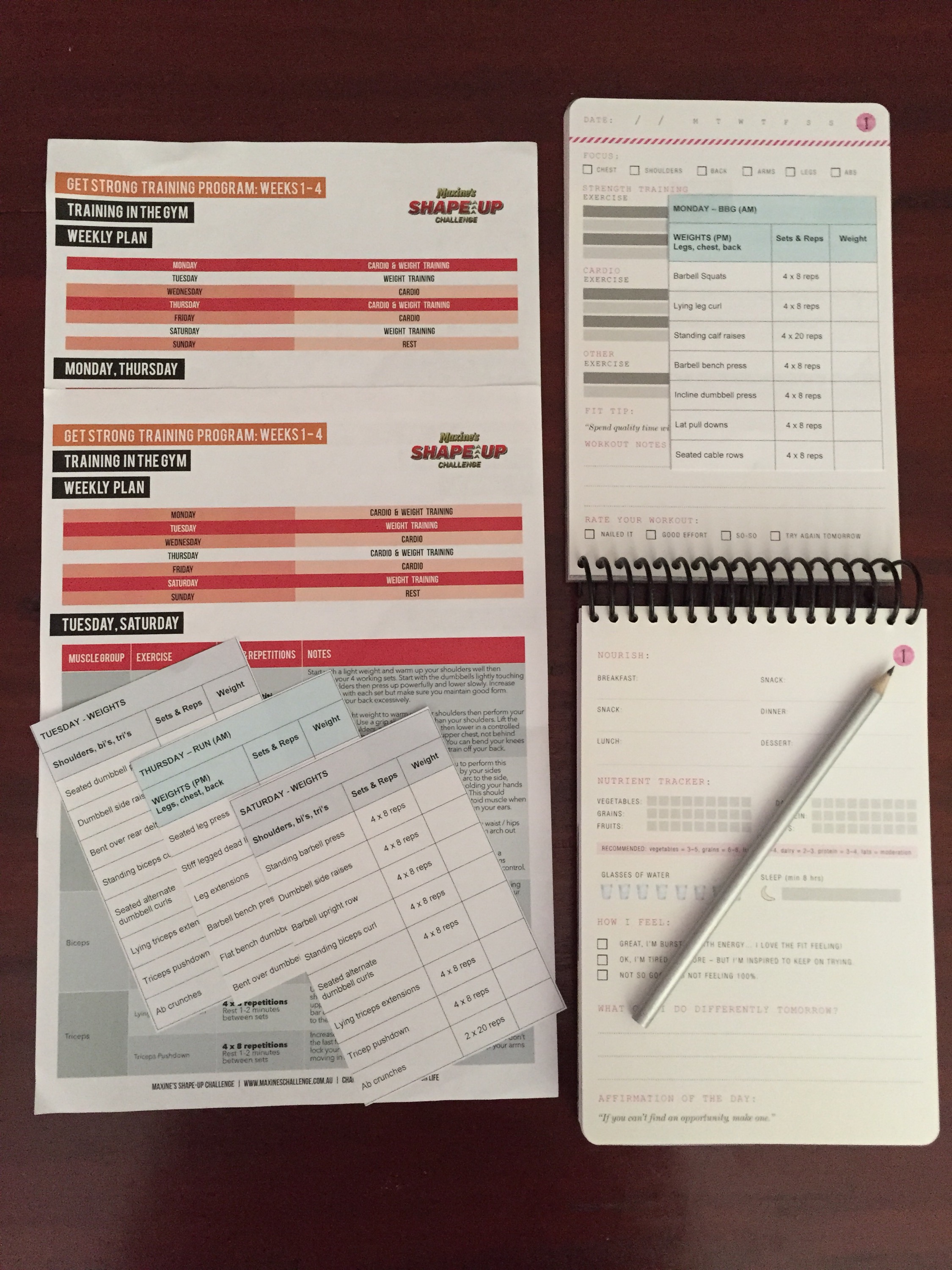 picture Diet Plan Maxines Challenge Meal Plan challenge prep findingnq