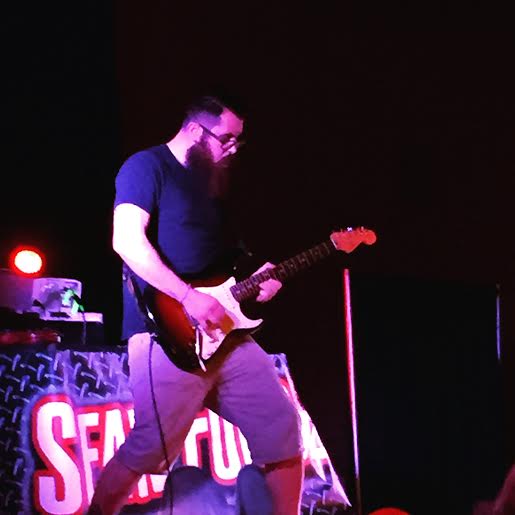 Rocking the stage in Biloxi, MS