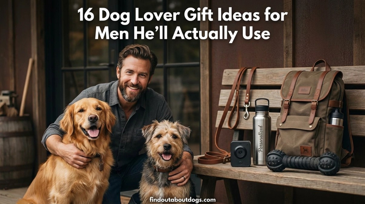16 Dog Lover Gift Ideas for Men He'll Actually Use