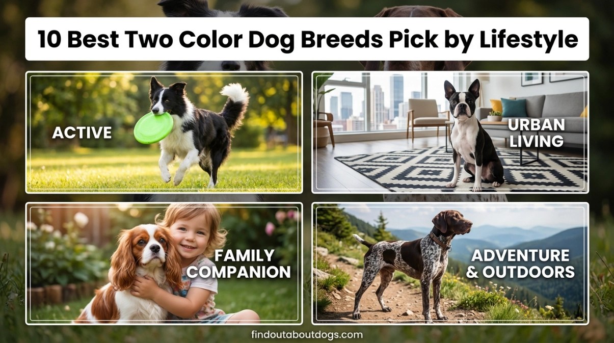 Best Two Color Dog Breeds