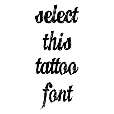 Tattoo Lettering Font Generator Online