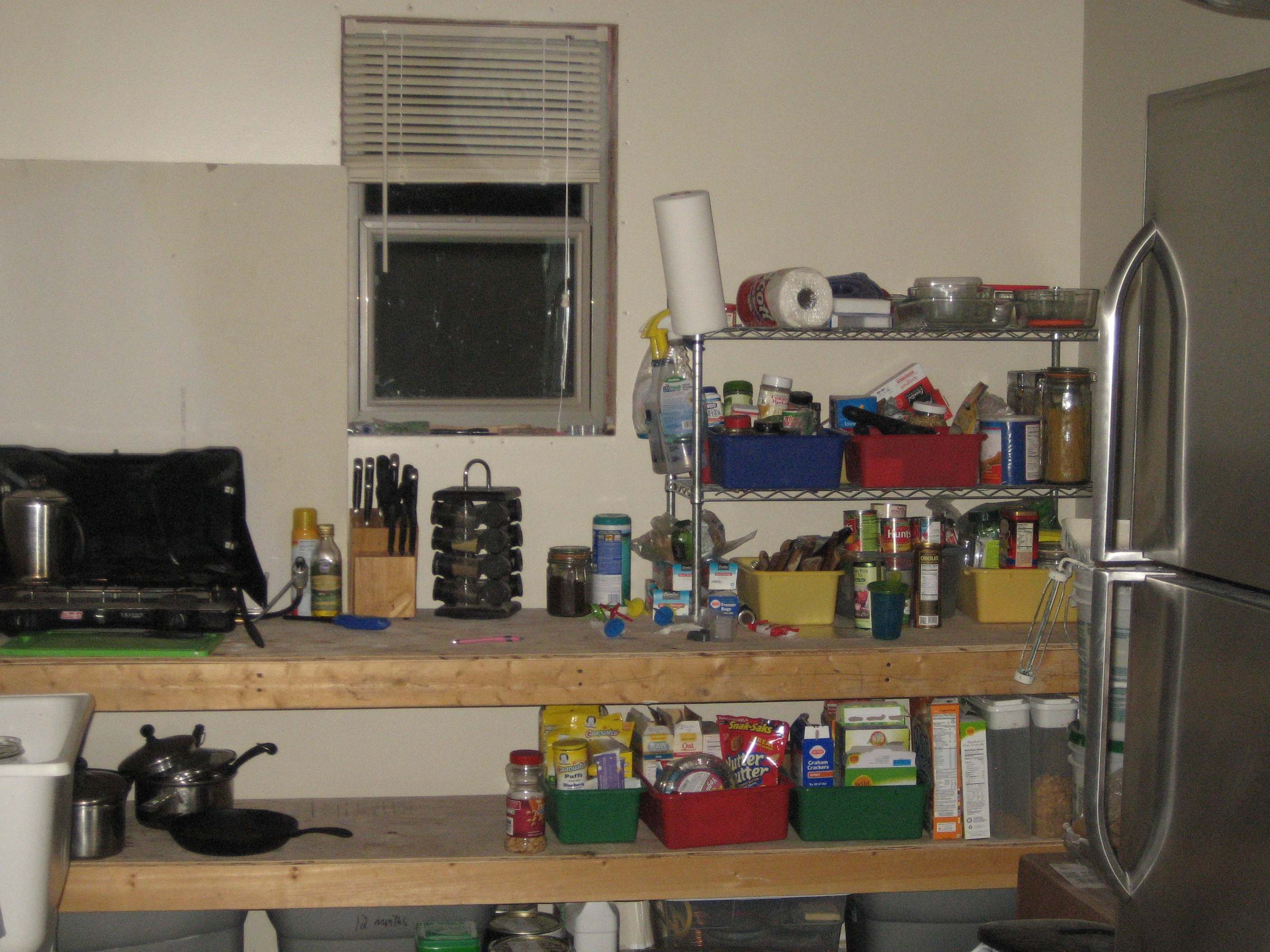 My rudimentary kitchen