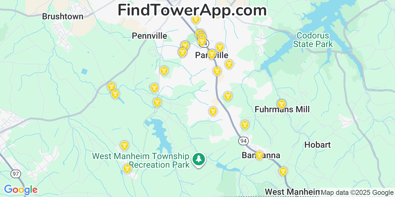 Parkville Cell Tower Coverage FindTower App Parkville Verizon Mobile Coverage Map 