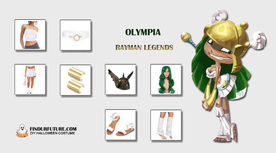 Olympia from Rayman Legends costume guide