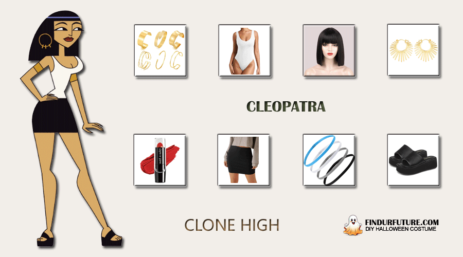 Cleopatra from Clone High costume