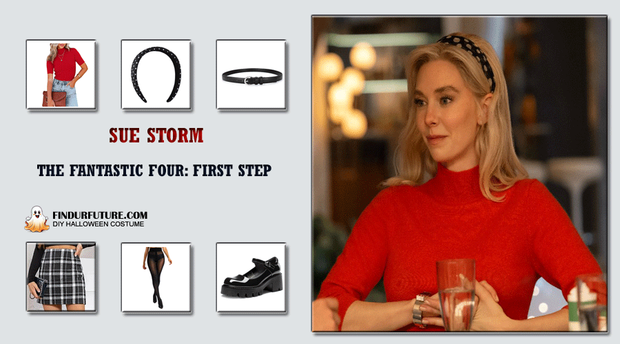 Sue Storm from Fantastic Four: First Steps costume