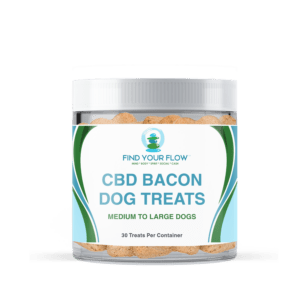 CBD Dog Treats, Bacon, Med. to Large Breeds 1