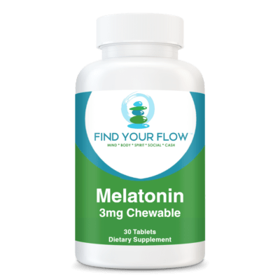 Melatonin - 3mg Chewable, 1 serv. sz.
