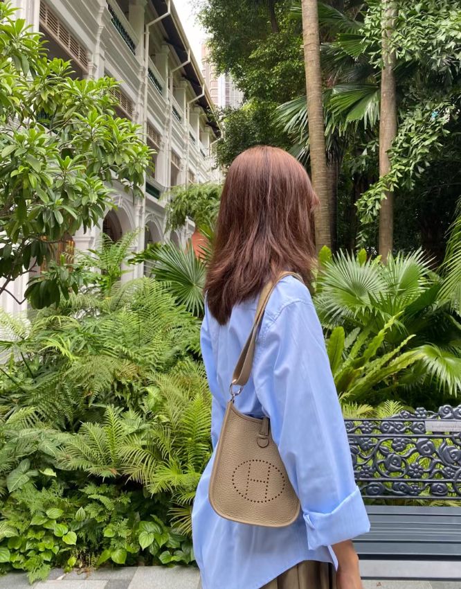 Hermes Mini Evelyne 8Q 馬爾法米銀色釦- Findyourstyle 風格