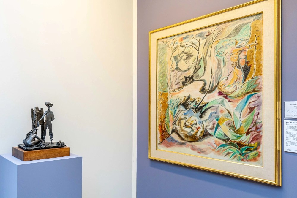 Vue d'un stand d'exposant à Fine Arts Paris 2026 : Rosenberg & Co. - © Tanguy de Montesson
