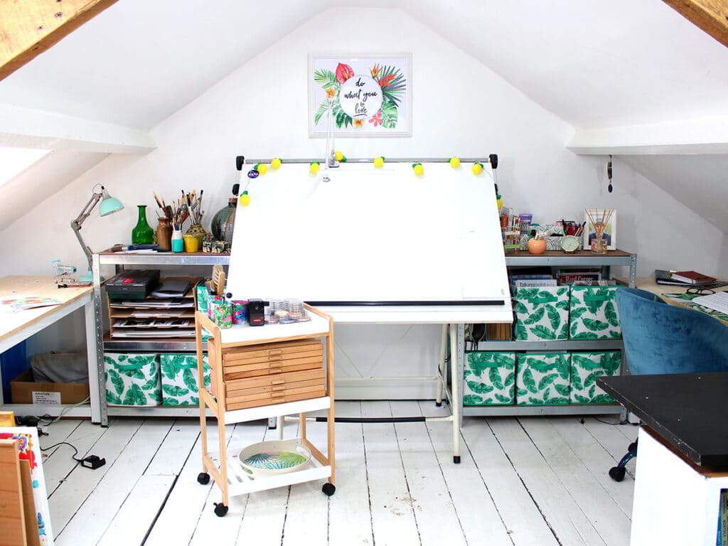 Art studio lighting: how to light an art studio
