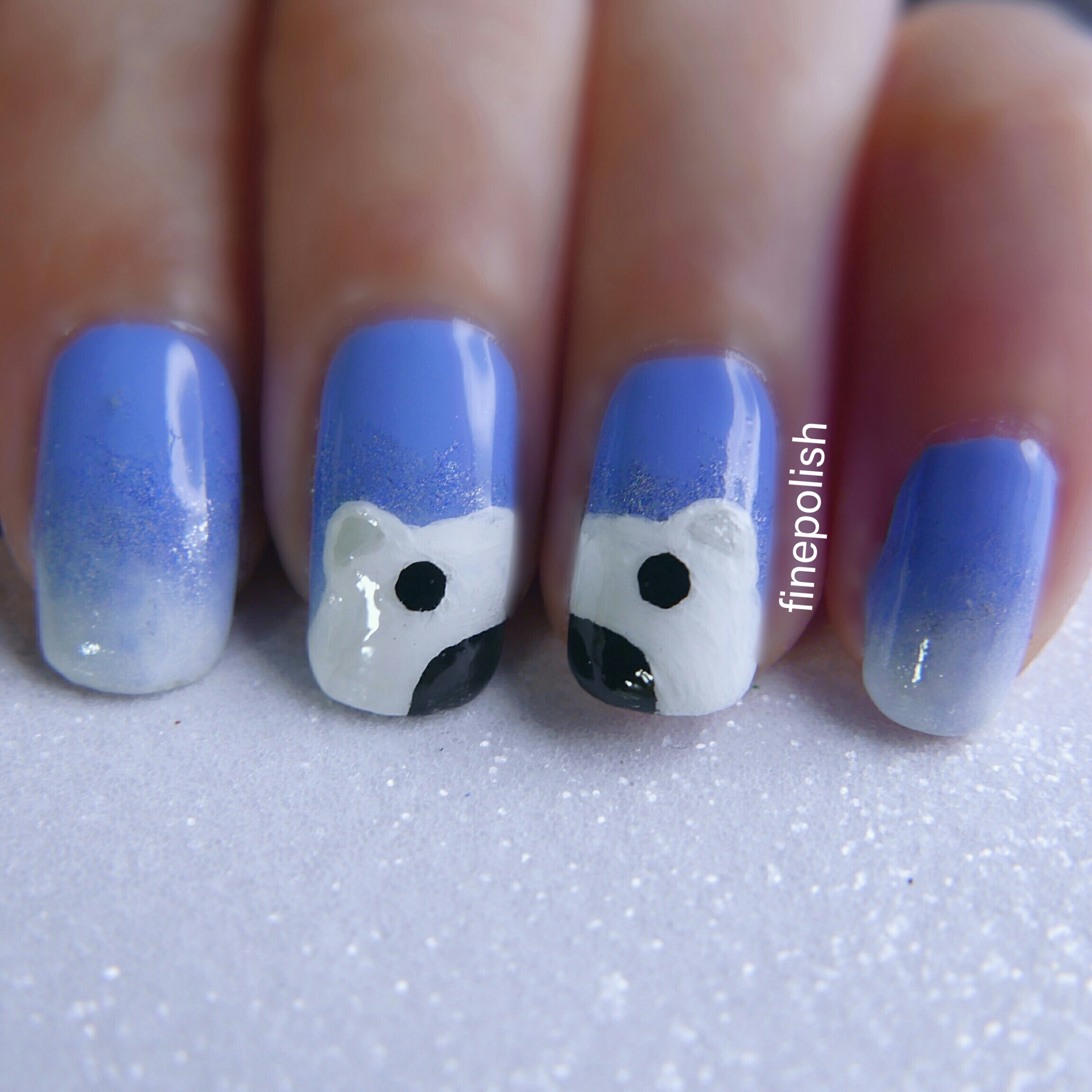 Arctic Chic: 2025 Polar Bear Nail Art