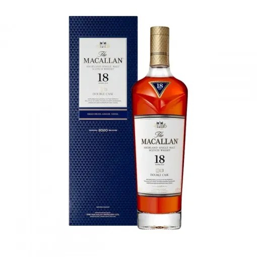 The MACALLAN 18 YEARS OLD DOUBLE CASK① The Macallan 18 year old Double Cask | 750 ml Bottle