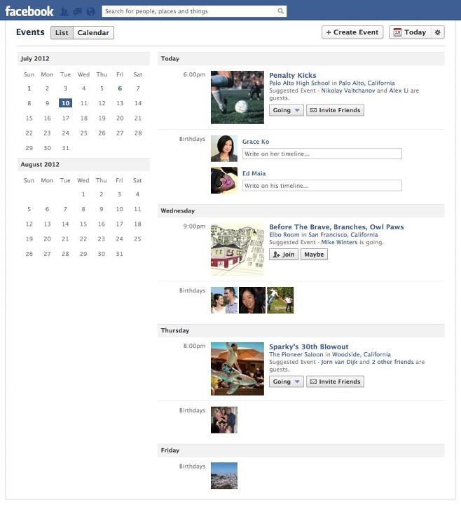 Van harte gefeliciteerd met je verjaardag! Nieuwe Facebook Kalender