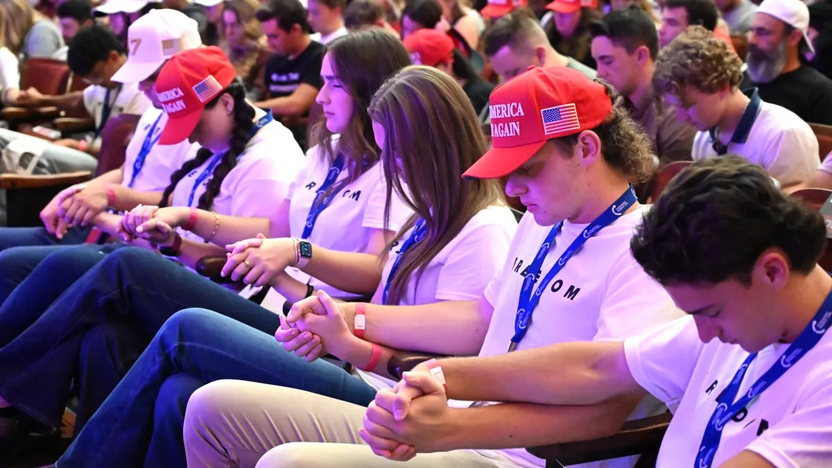 Young Adults Return to Church After Kirk Assassination