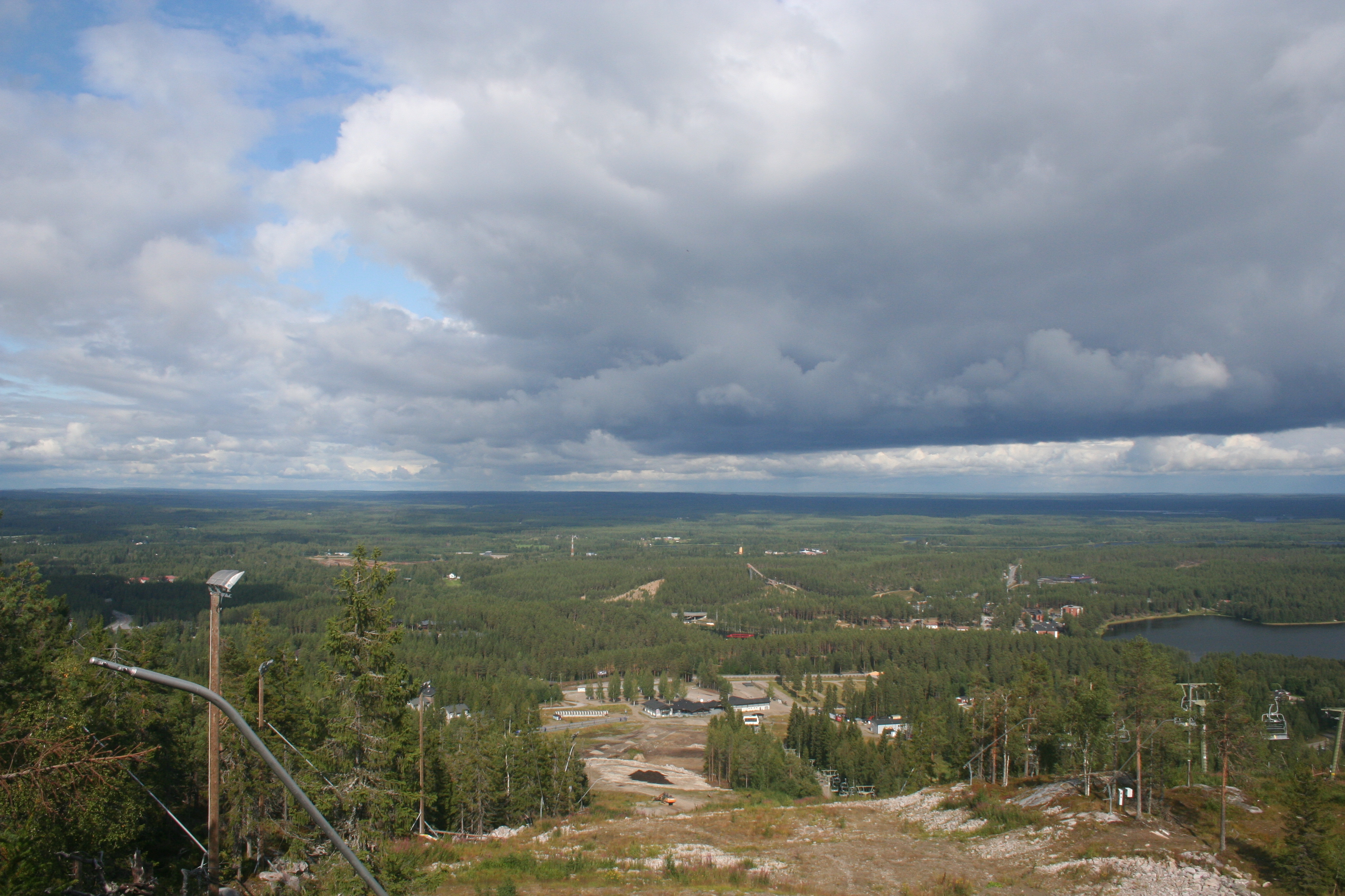 Top of Vuokatti hill