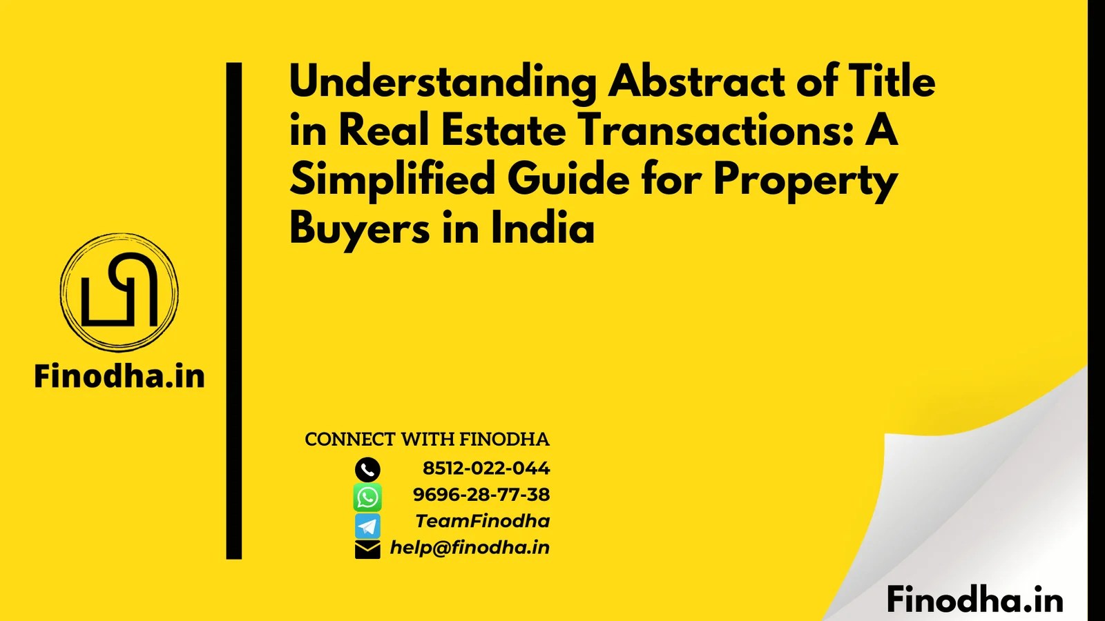 Understanding abstract of title in real estate transactions: a