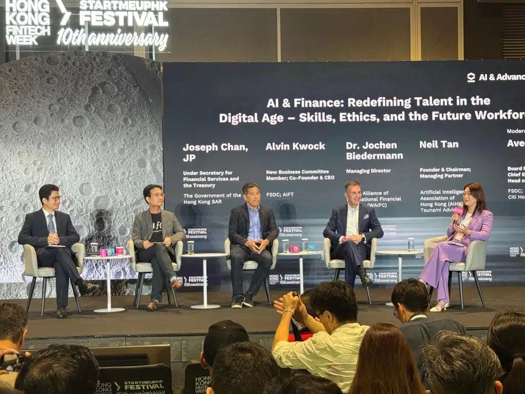 Our managing partner joined a panel on AI talent at the Hong Kong FinTech Week 2025