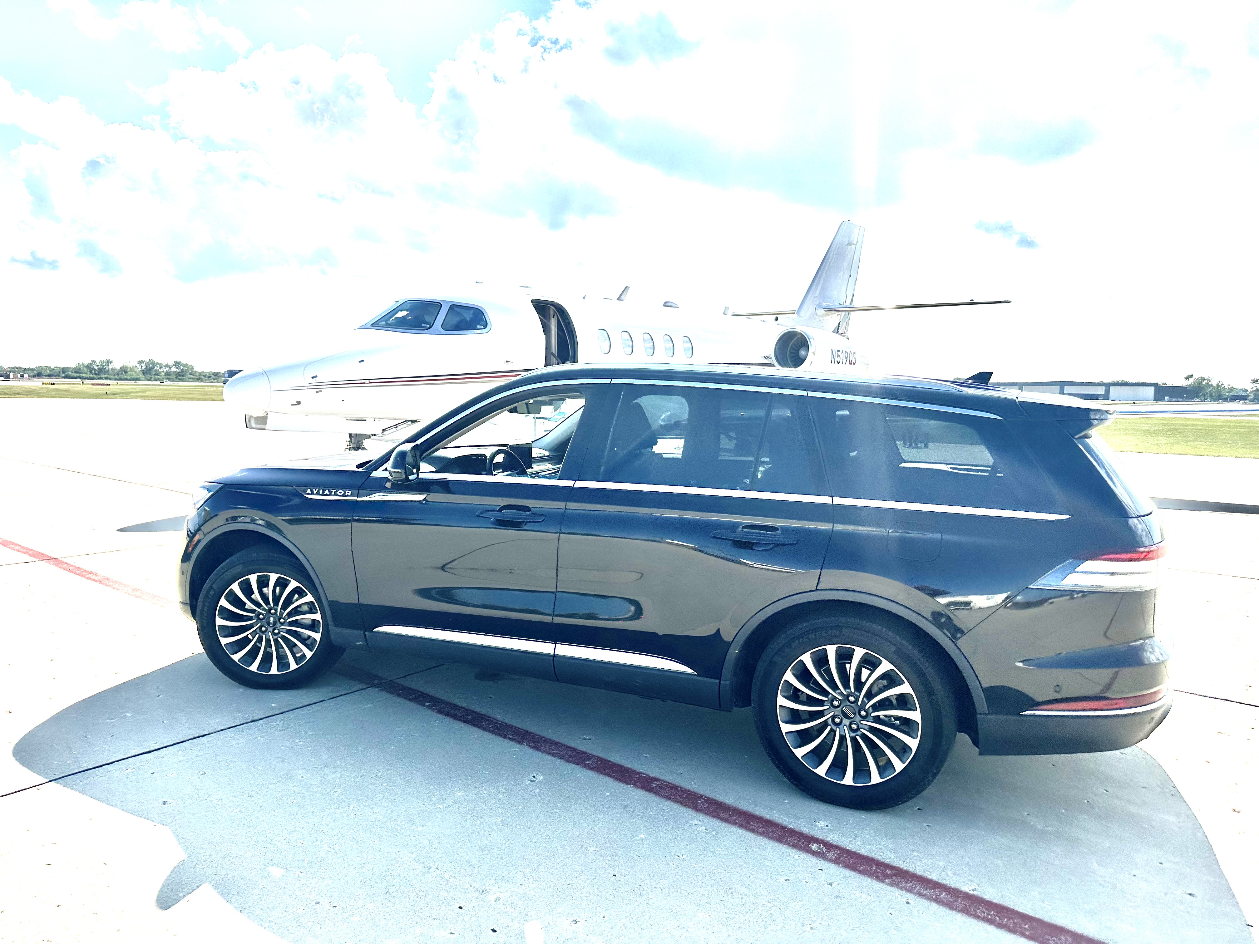Luxury Lincoln vehicle exterior