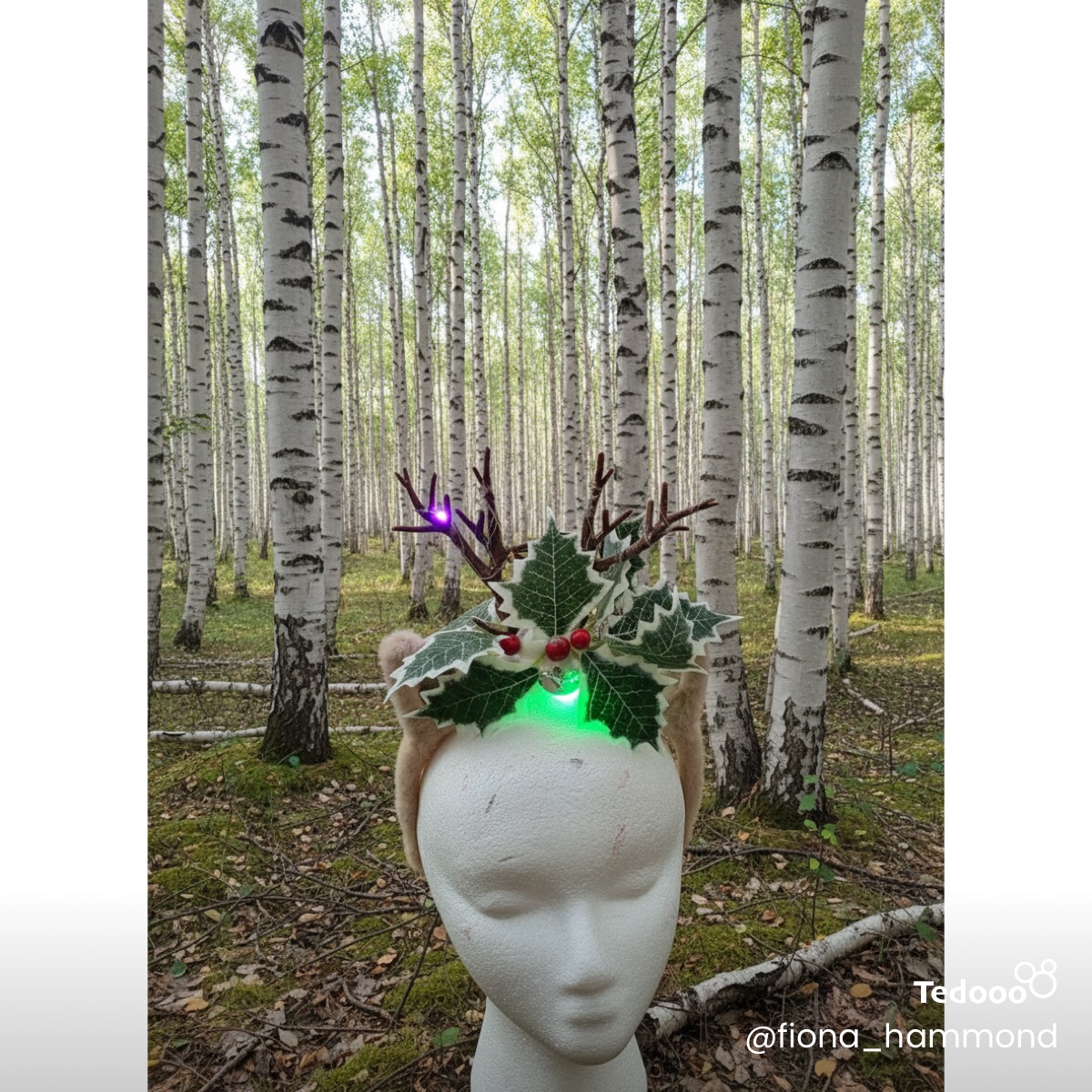 Horned Winter headband