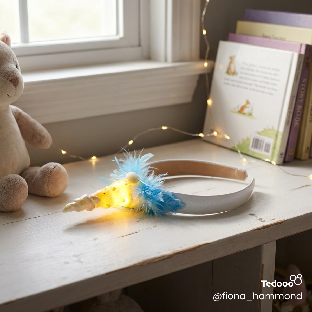 LED lit Unique Unicorn headband
