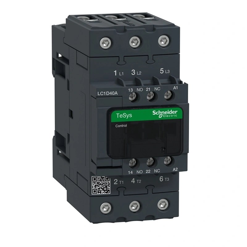 TeSys D Kontaktör 40 Amper 18,5 kW 3 Kutup 1NA+1NK 220VAC