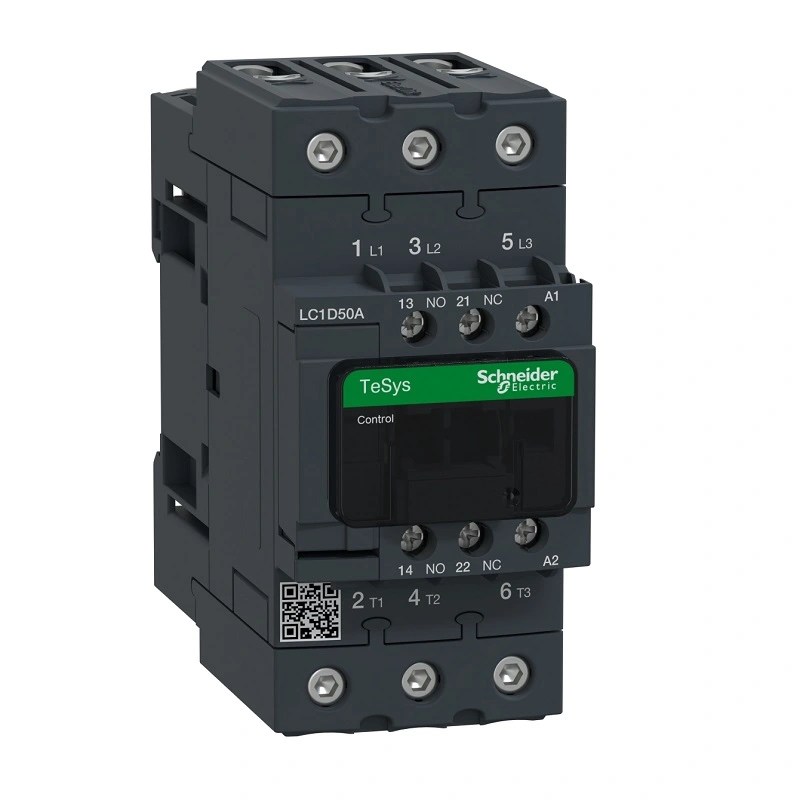 TeSys D Kontaktör 50 Amper 22 kW 3 Kutup 1NA+1NK 220VAC