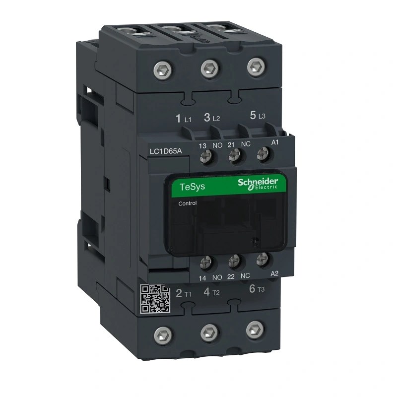 TeSys D Kontaktör 65 Amper 30 kW 3 Kutup 1NA+1NK 220VAC