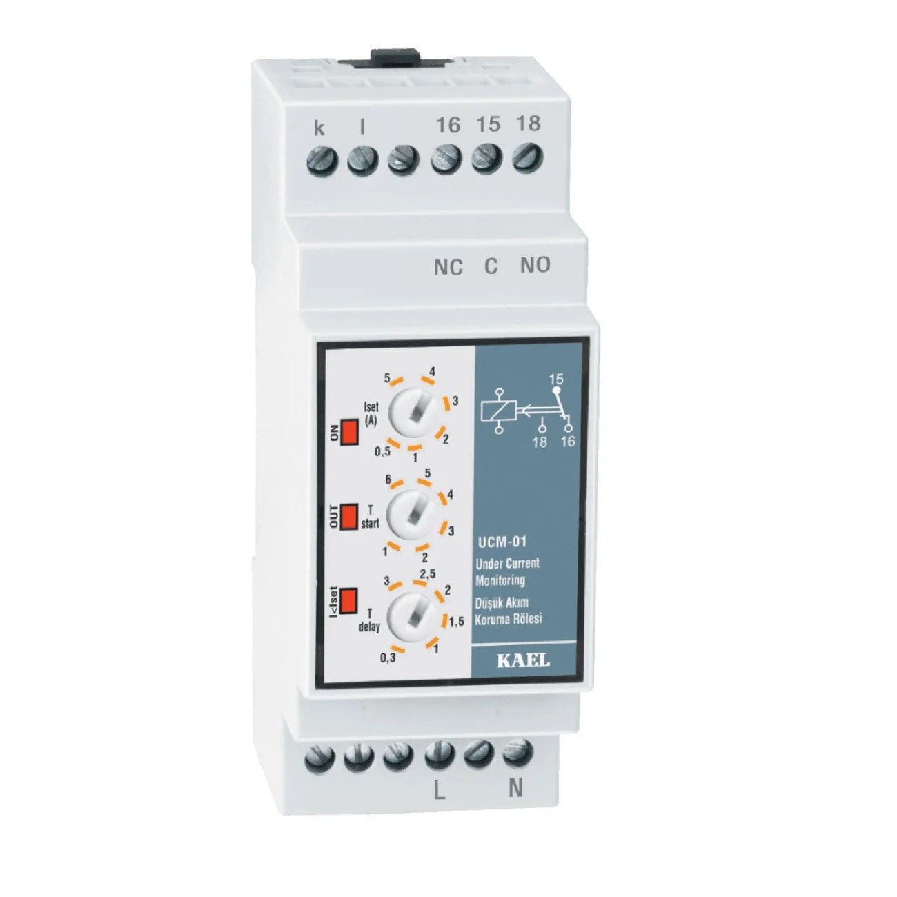 Aşırı Akım Koruma Rölesi OCM-01