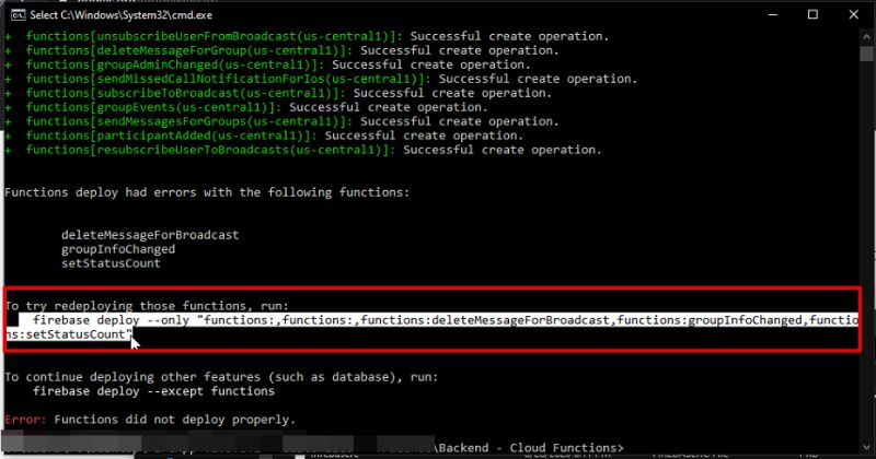 Setup Backend Cloud Functions Fireapp - Minimal Picture Collection - 8K Quality