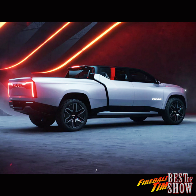This is the awesome 2024 RAM REVOLUTION CONCEPT EV and it’s BADASS