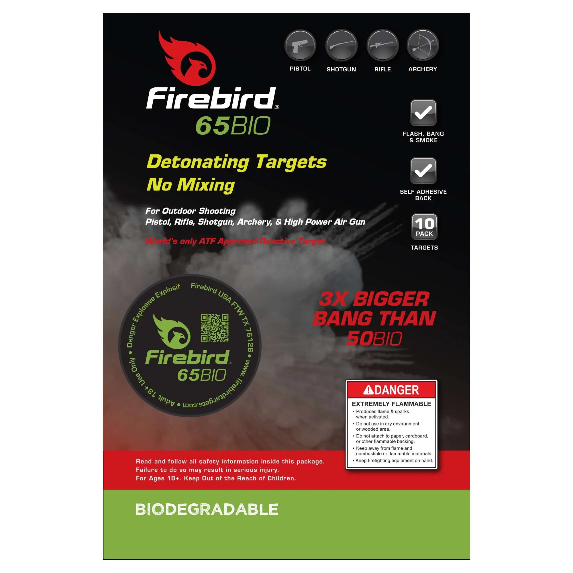 Firebird 65 BIO Targets - Firebird Targets