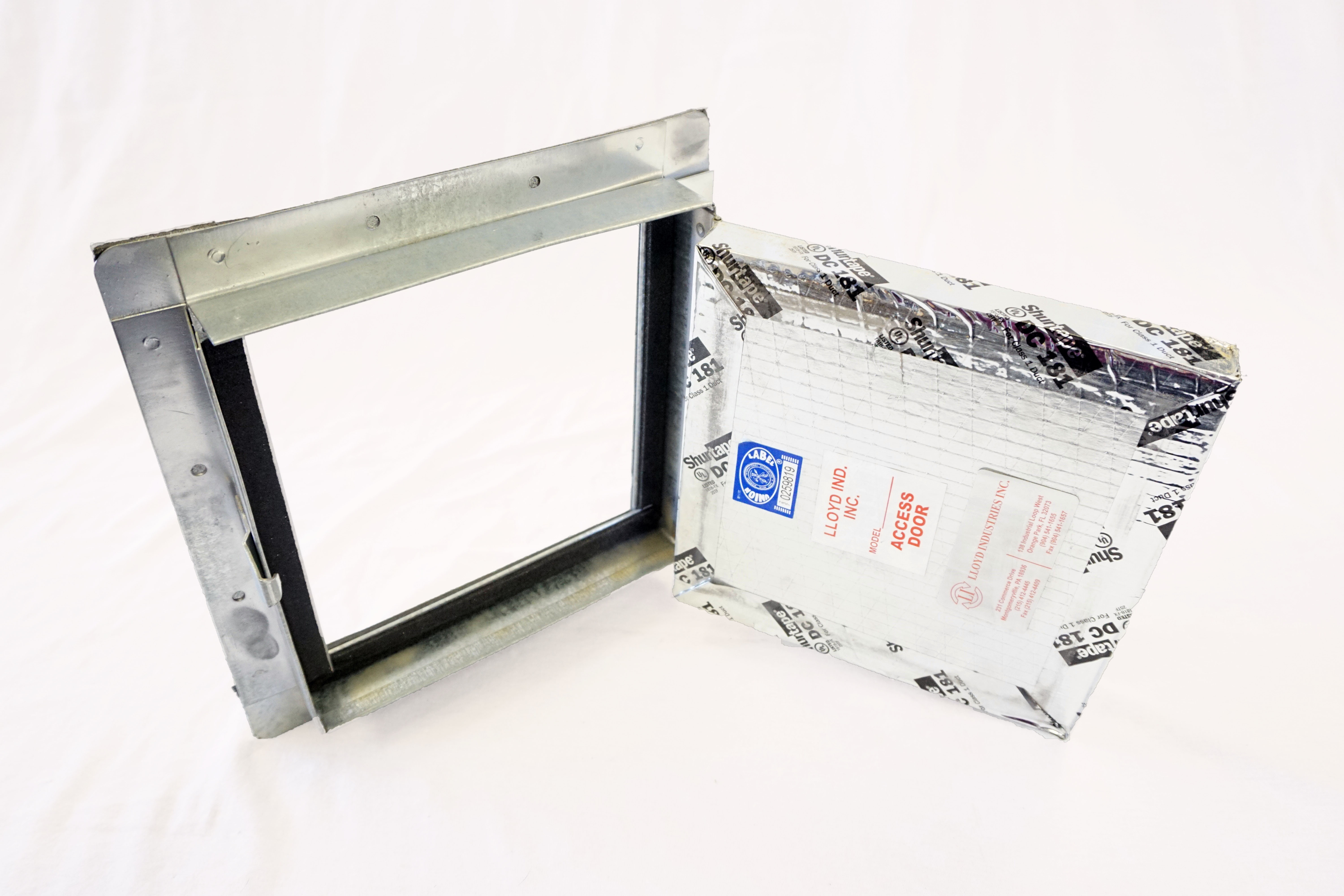 Backdraft dampers control the direction of airflown in hvac. Flanged Hinged Access Door | Fire Dampers | Lloyd Industries