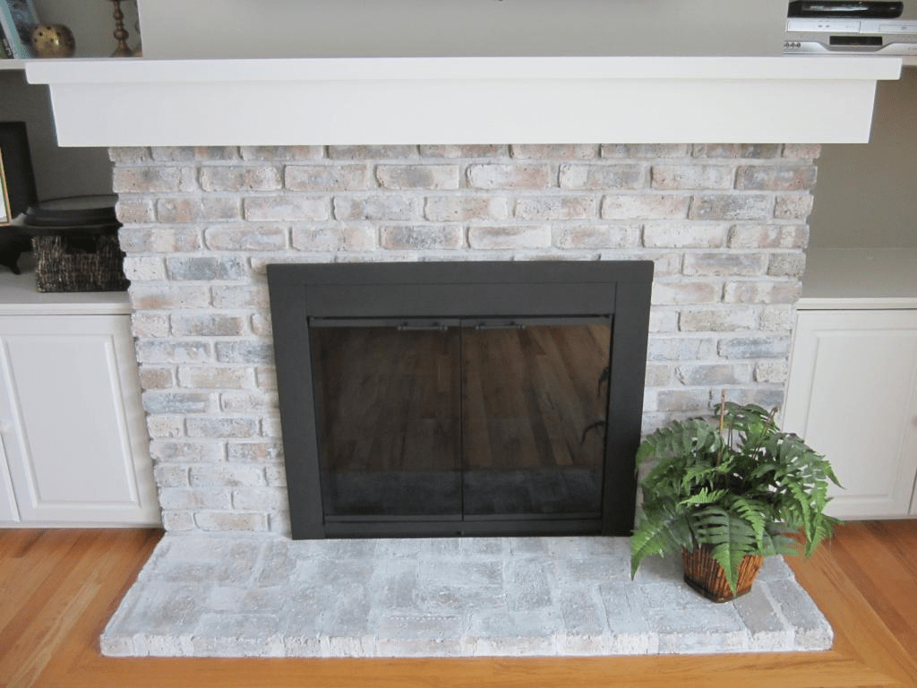 The Ultimate Guide To Whitewash A Brick Fireplace It S Fail Proof