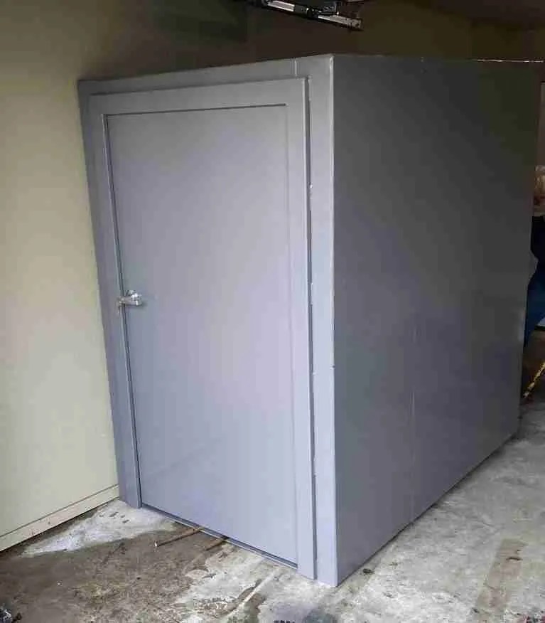 Firestorm Septics & Shelters Installed Above-Ground Metal Safe-Room