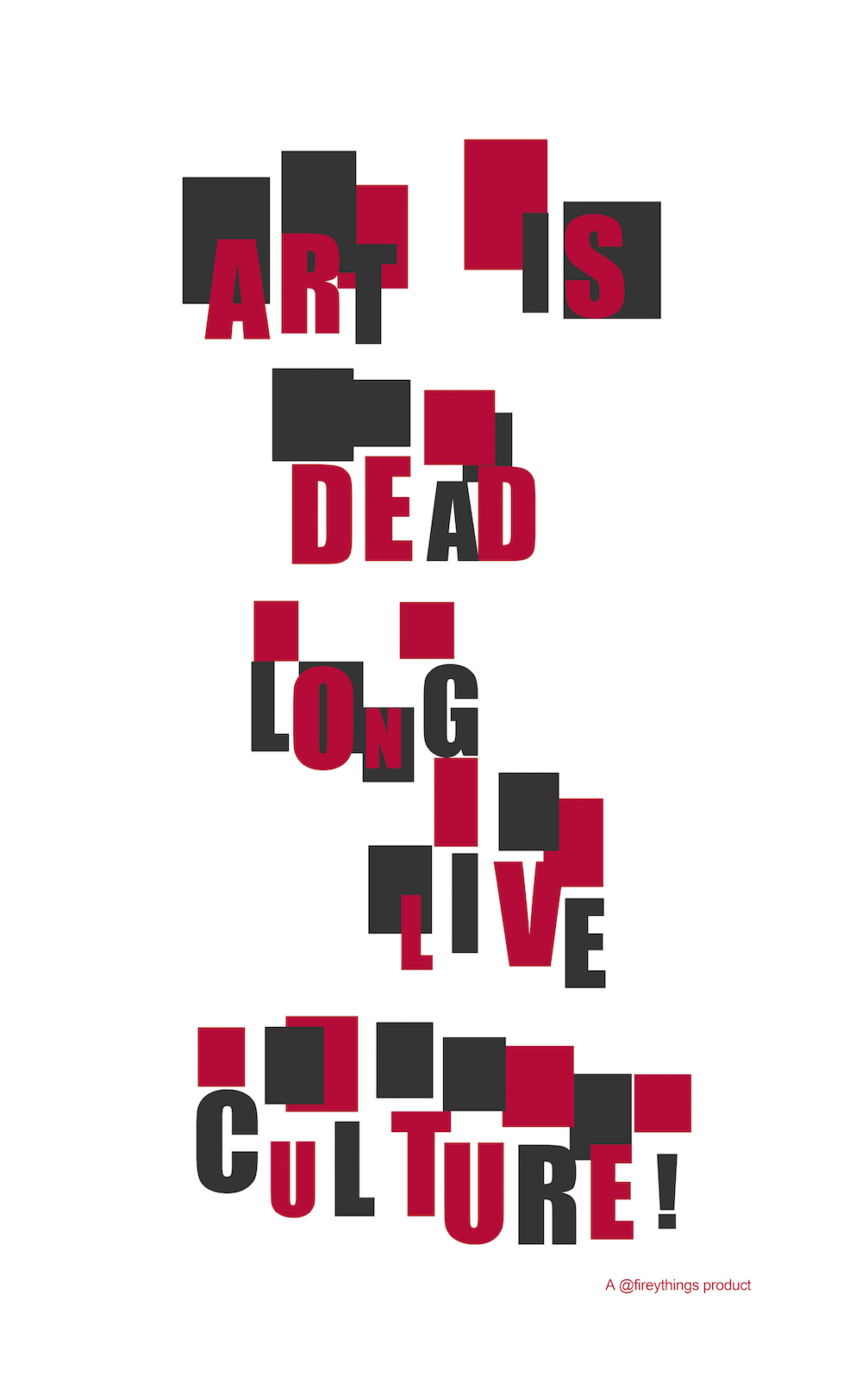 Art is Dead TTowel Fireythings