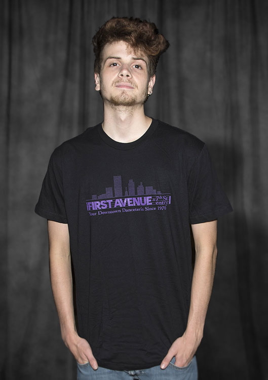 First Avenue Purple Skyline T-Shirt - First Avenue