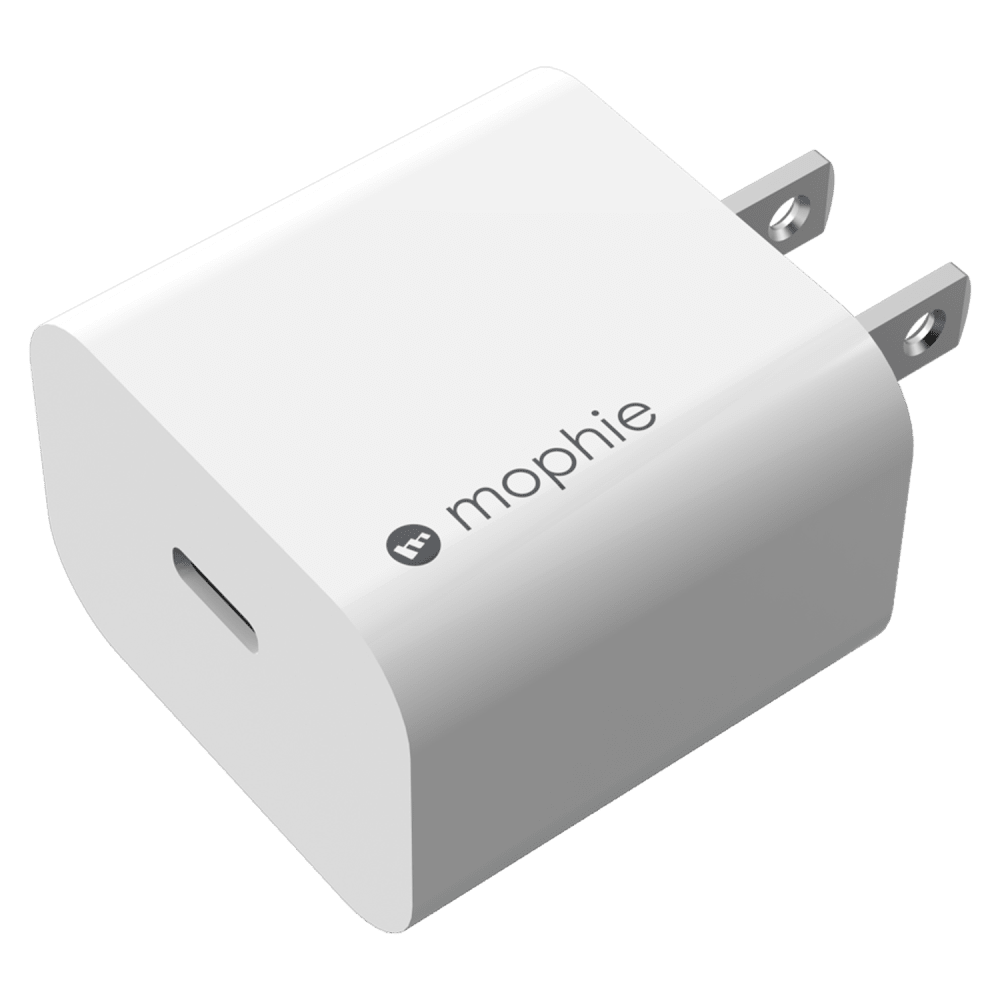 mophie 20W PD USB-C Wall Charger White