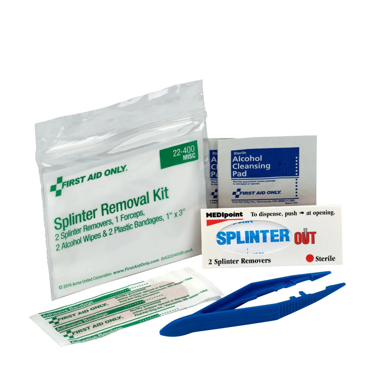 Splinter Removal Kit First Aid Only Firstaidonly