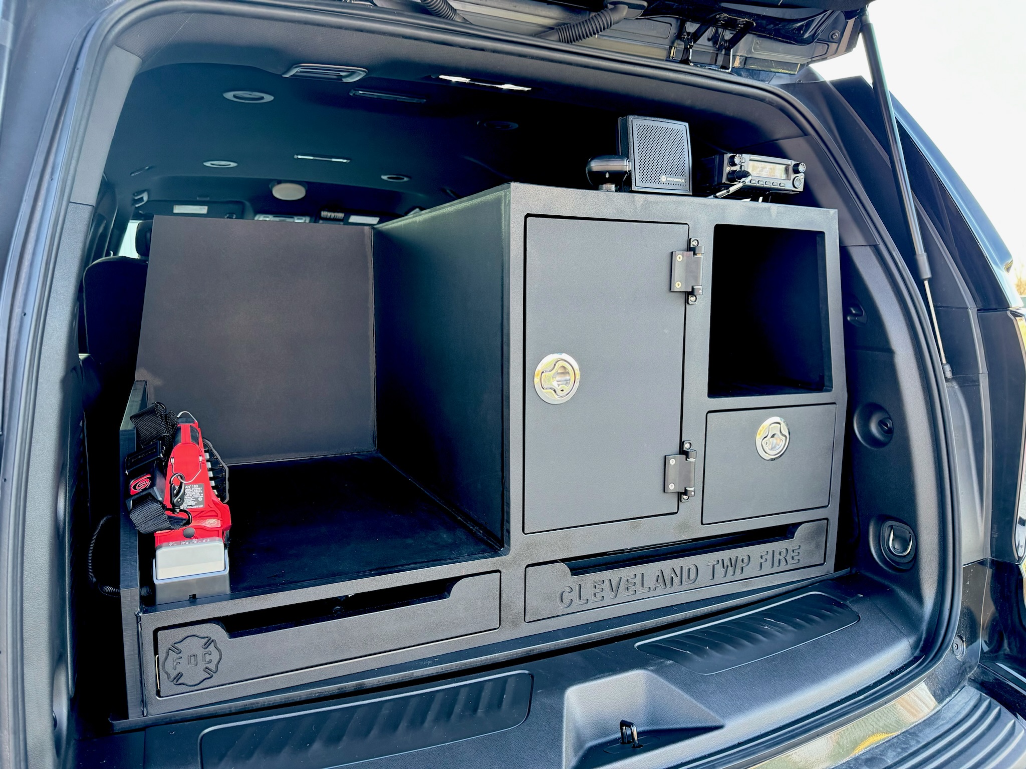 rear SUV command console