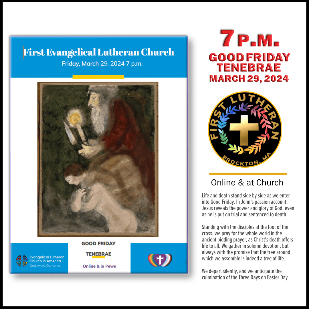 03 29 2024 Bulletin: Good Friday - Tenebrae