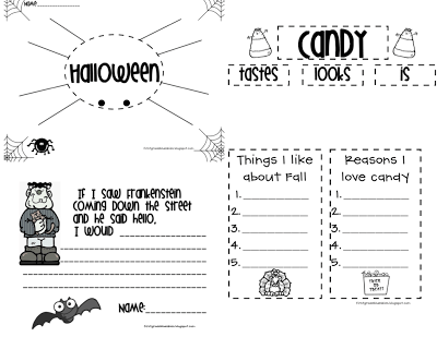 Halloweenish Writing Freebie