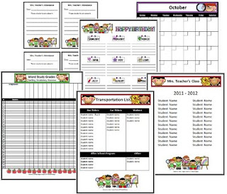 Classroom Themed Products Update
